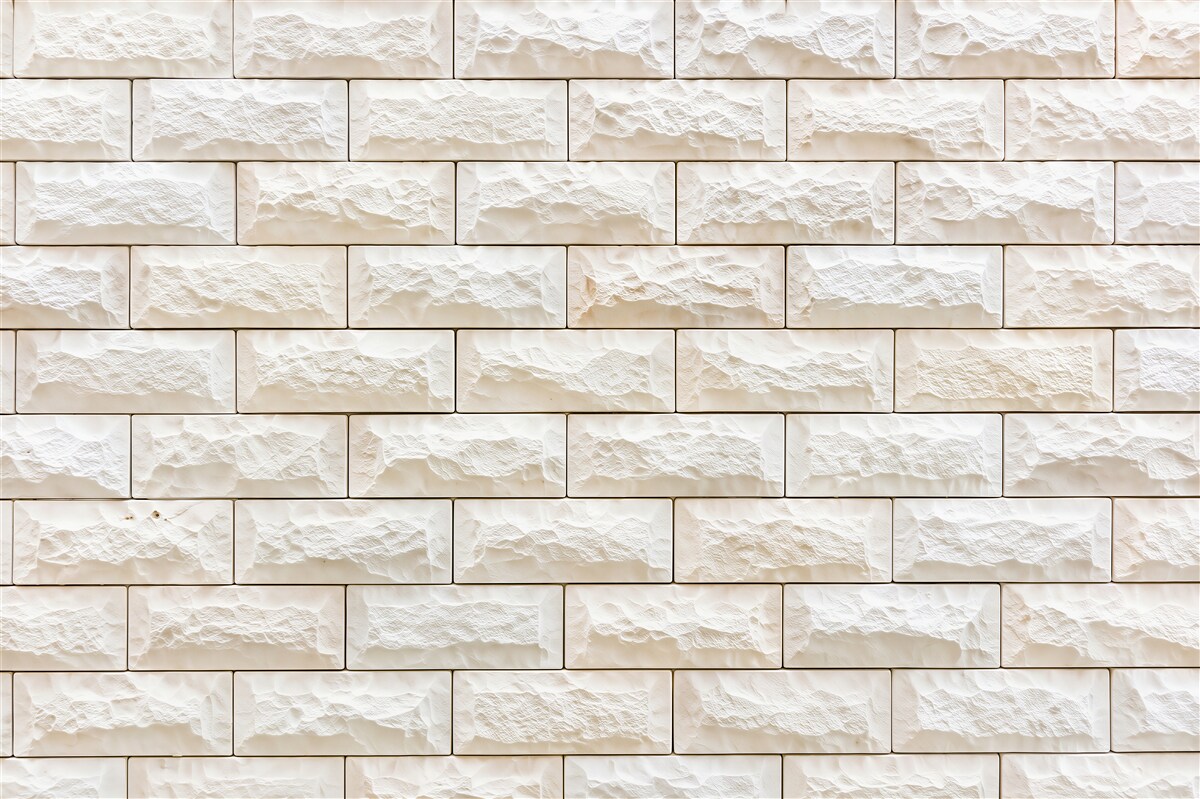 Fotobehang stenen muur van licht