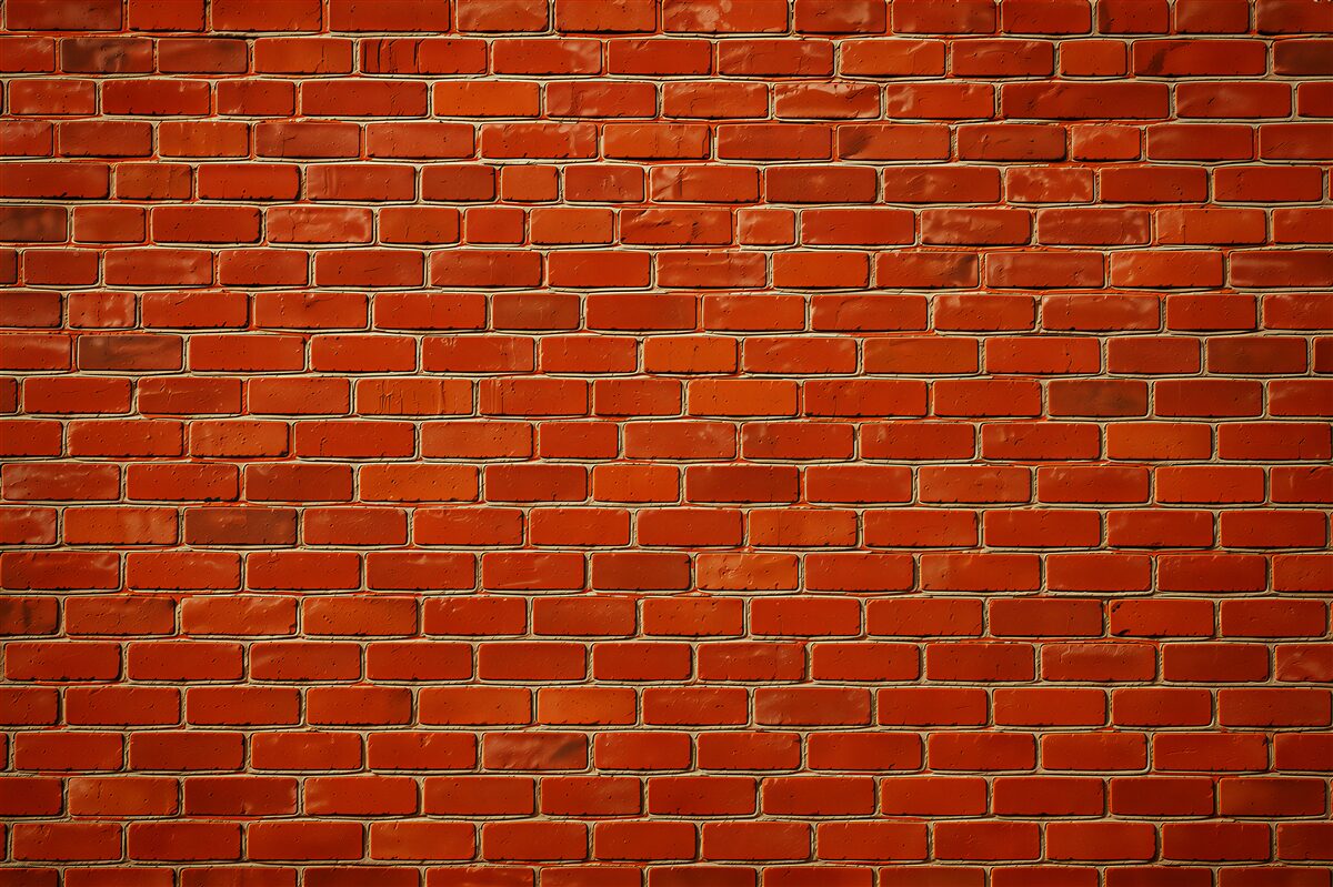 Fotobehang donkerrode bakstenen muur