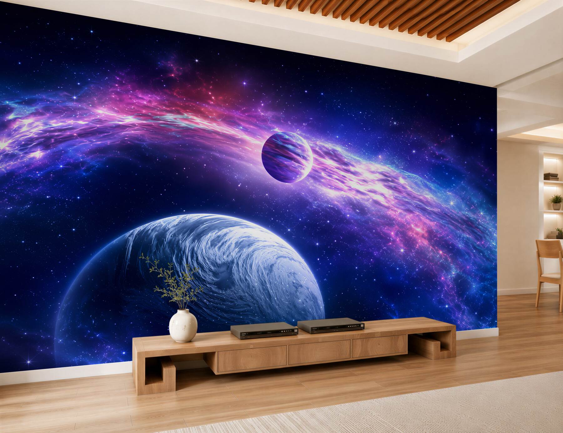 Fotobehang onbekende kosmische ruimtes