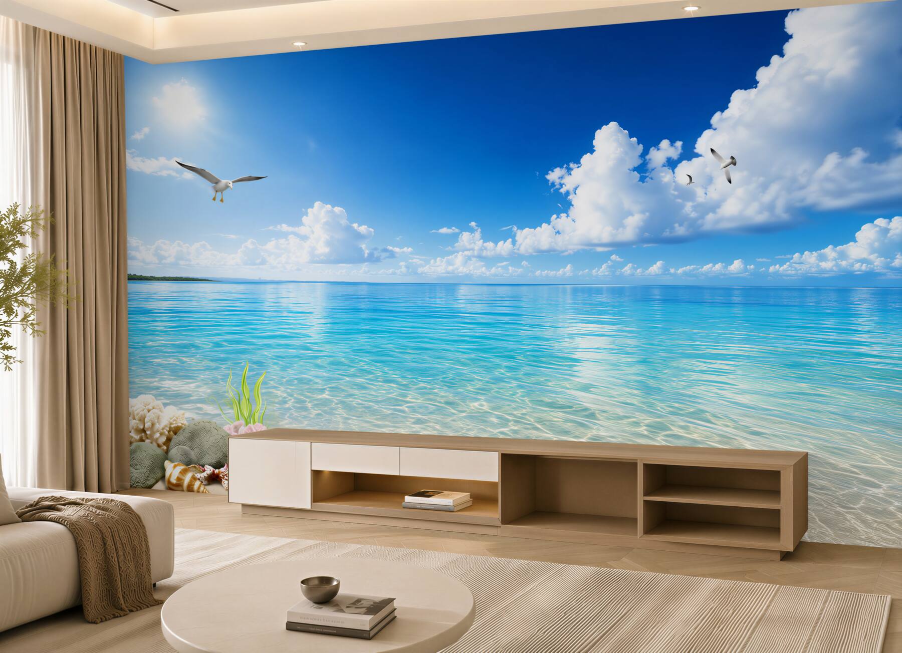 Fotobehang rustige zeebries