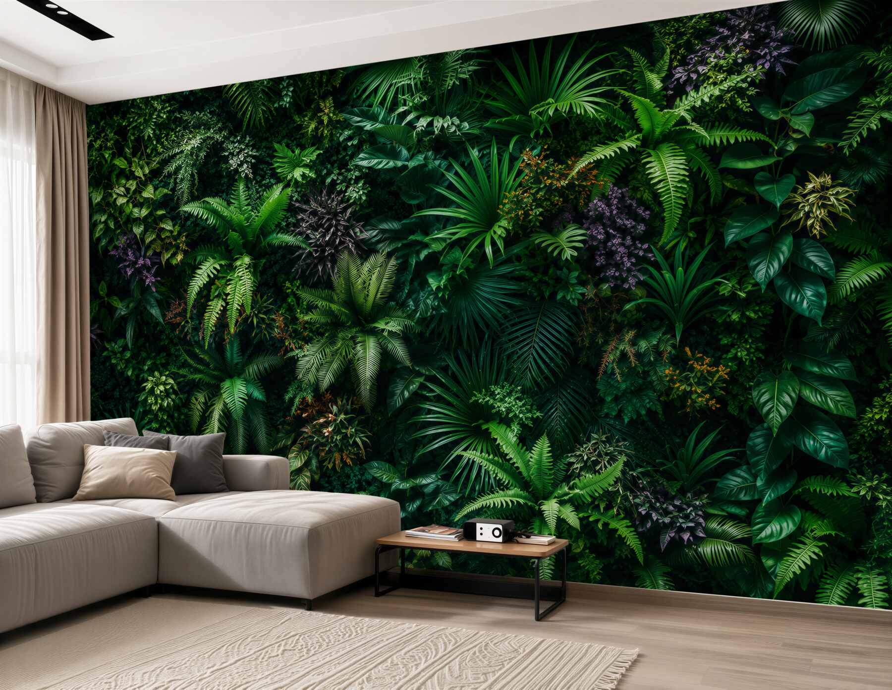 Fotobehang natuur van de tropische jungle
