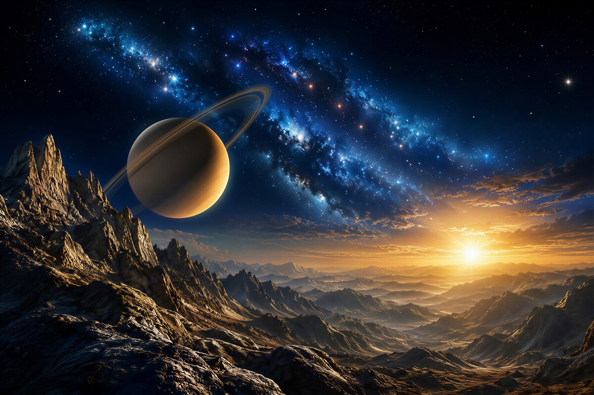 Fotobehang Natuur, kosmische ruimte en lucht
