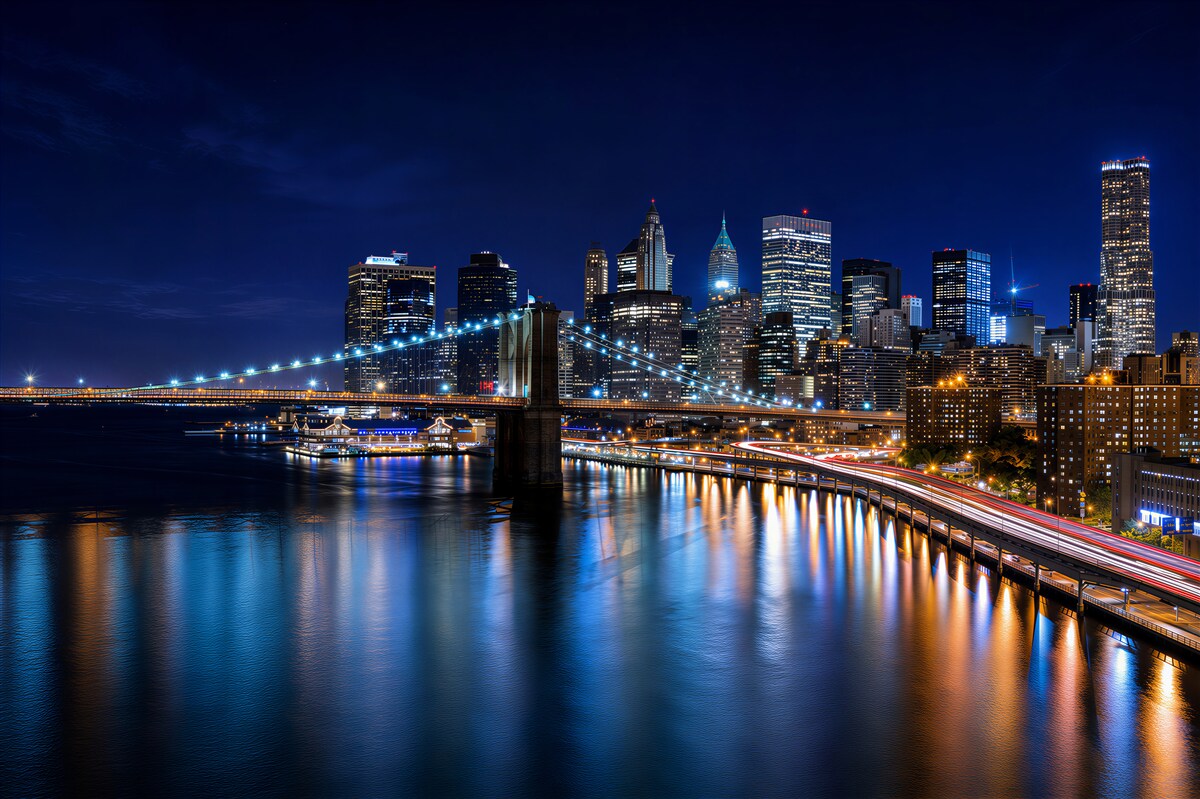 Fotobehang 3D New York