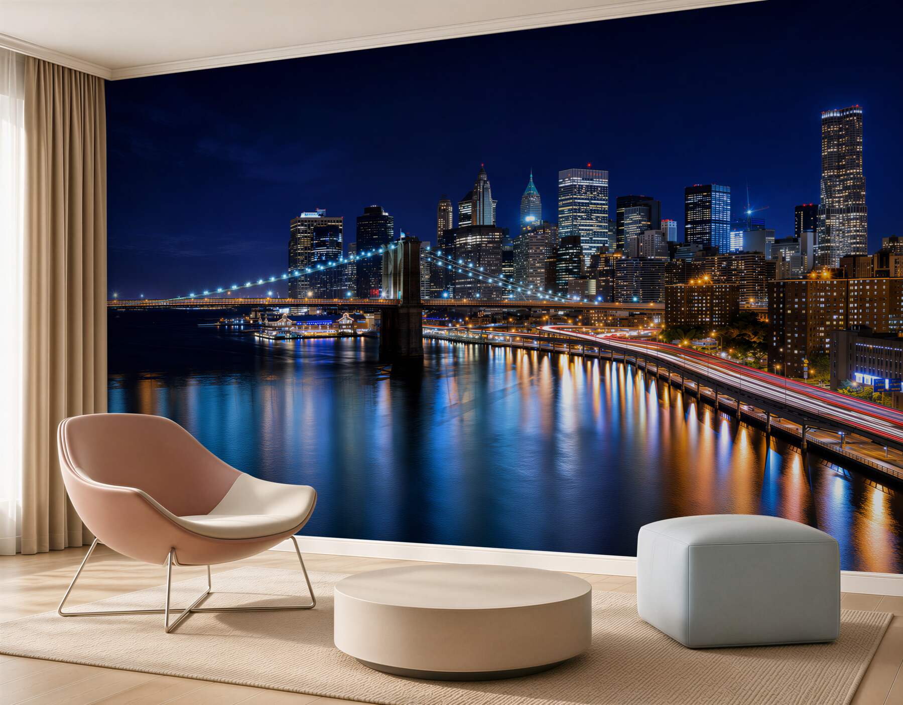 Fotobehang 3D New York