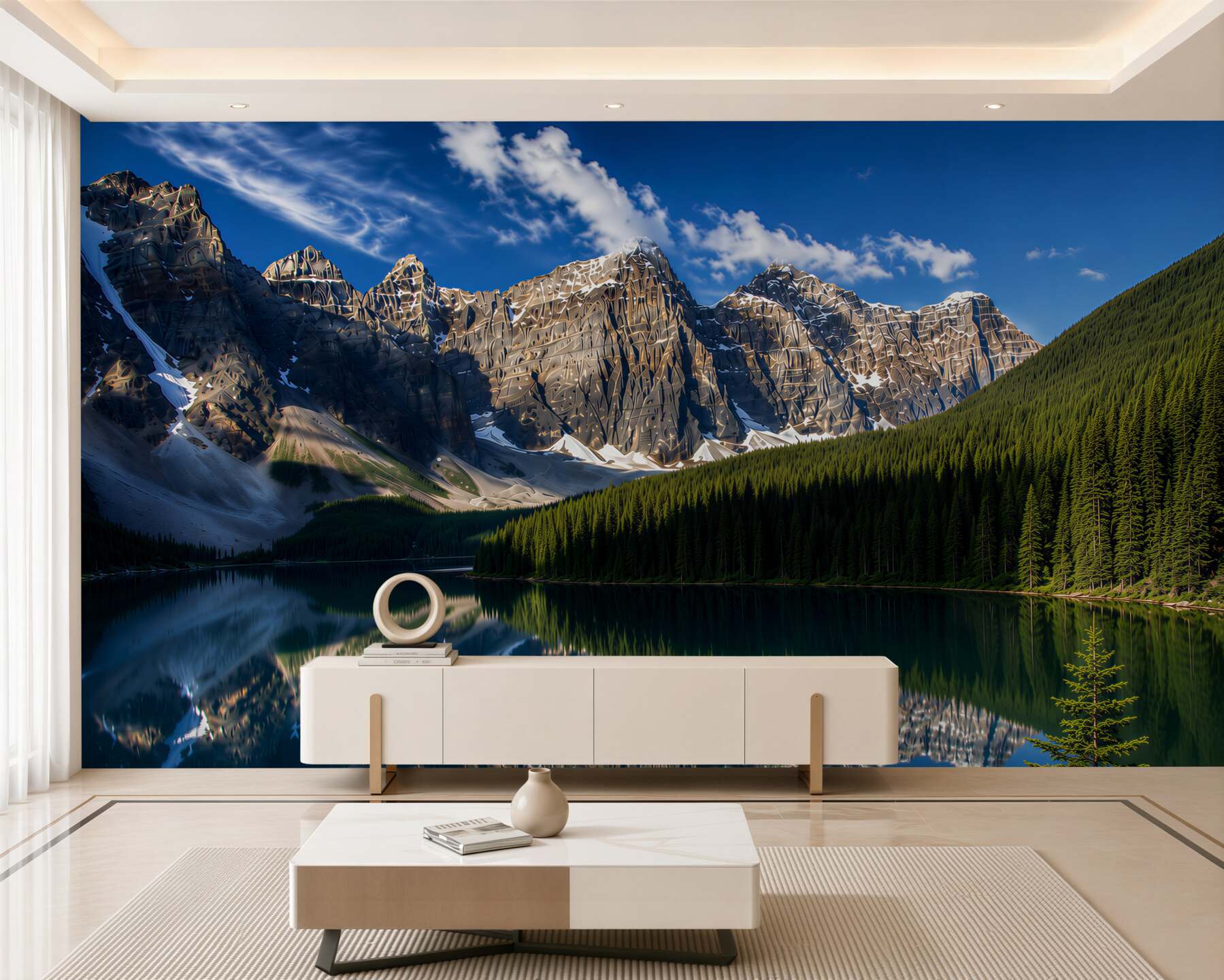 Fotobehang Lake Louise in Banff