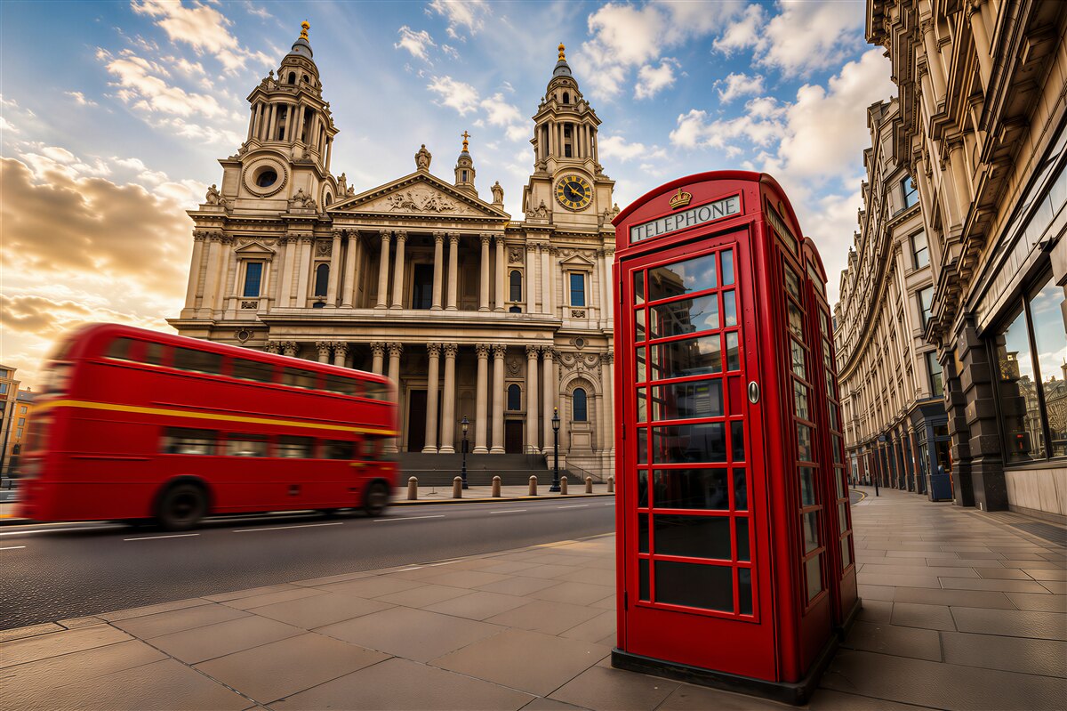 Fotobehang details en attracties van Londen