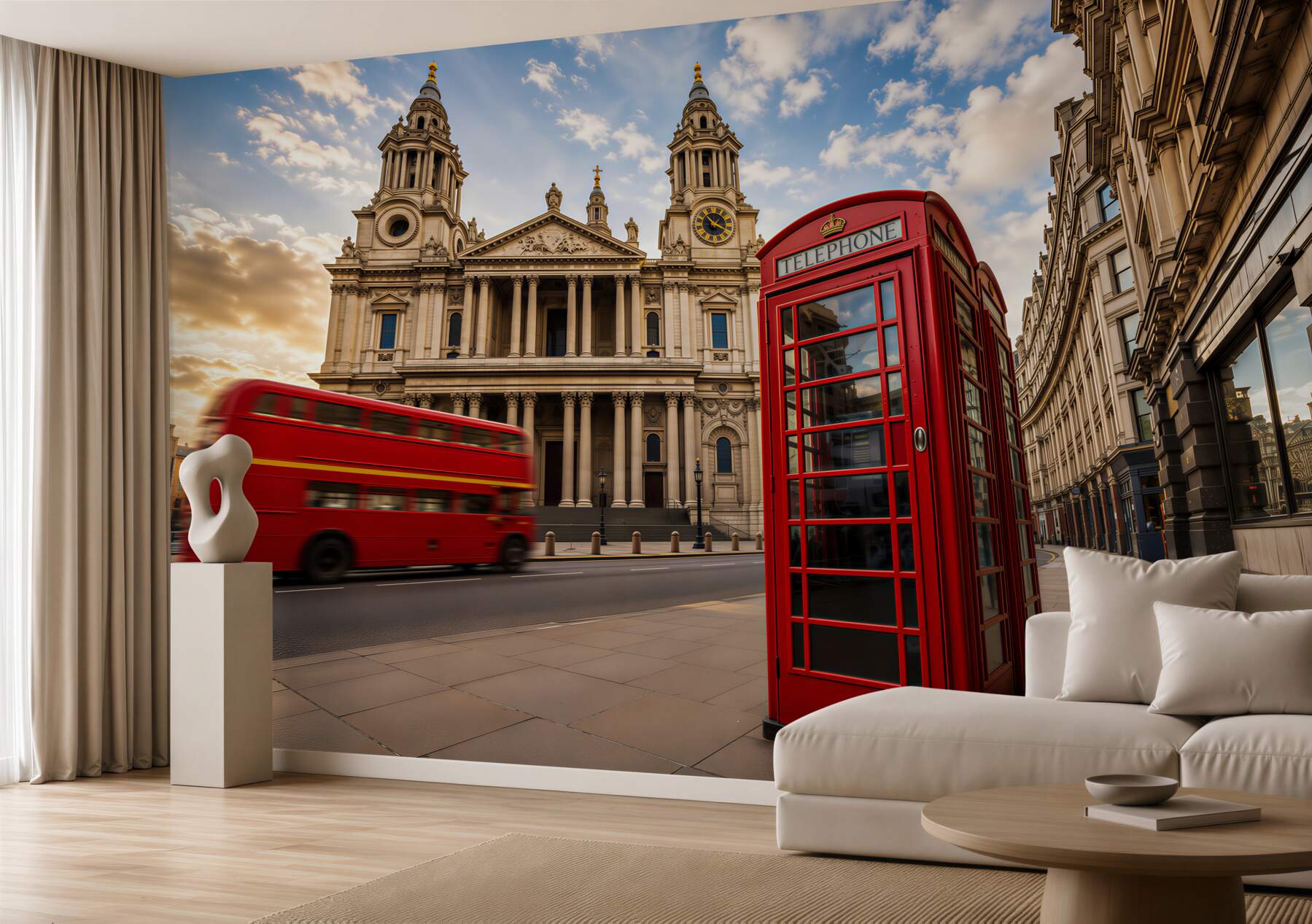 Fotobehang details en attracties van Londen