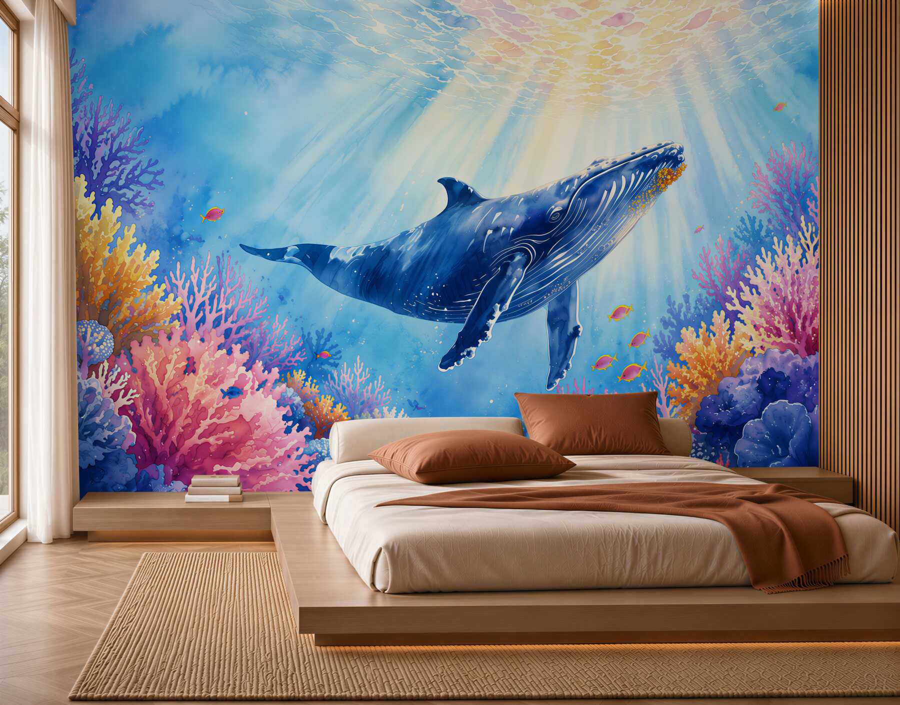 Fotobehang Gevestigd in het onderwaterkoninkrijk