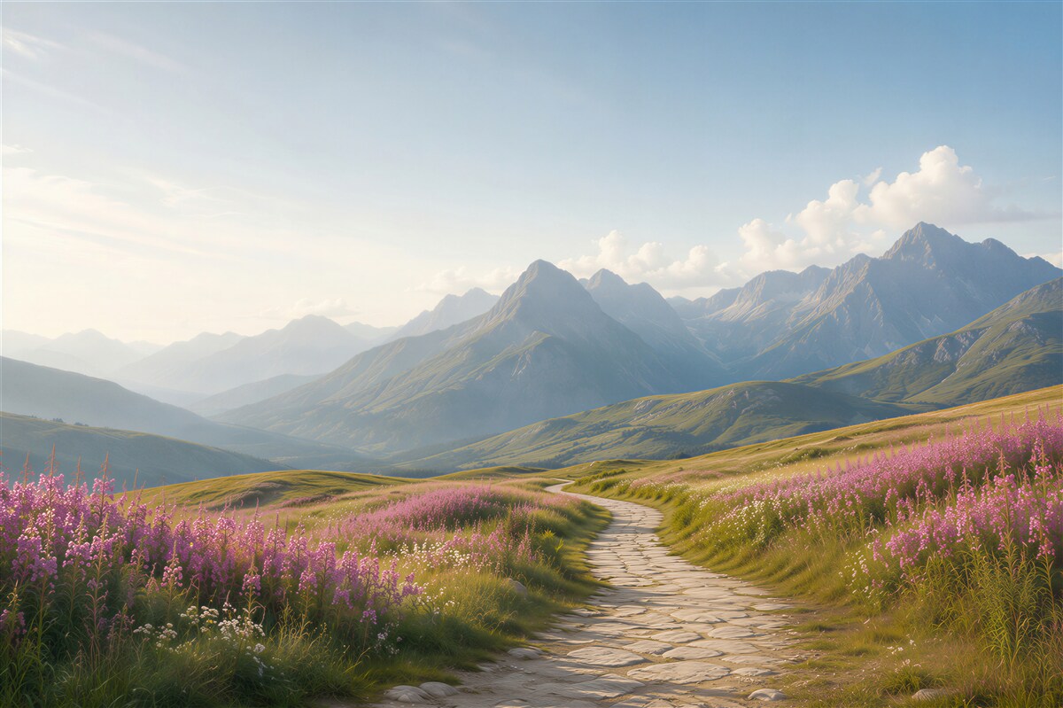 Fotobehang Hal van rupse, Tatra, berglandschap