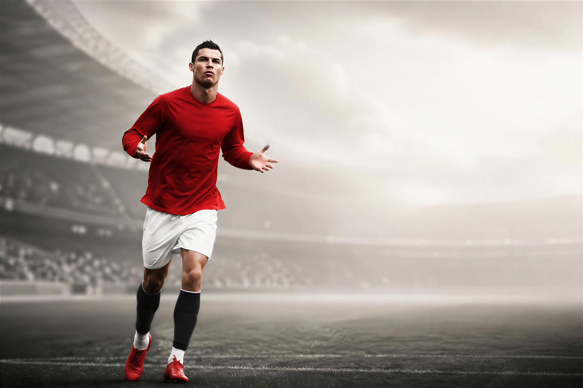 Fotobehang Cristiano Ronaldo