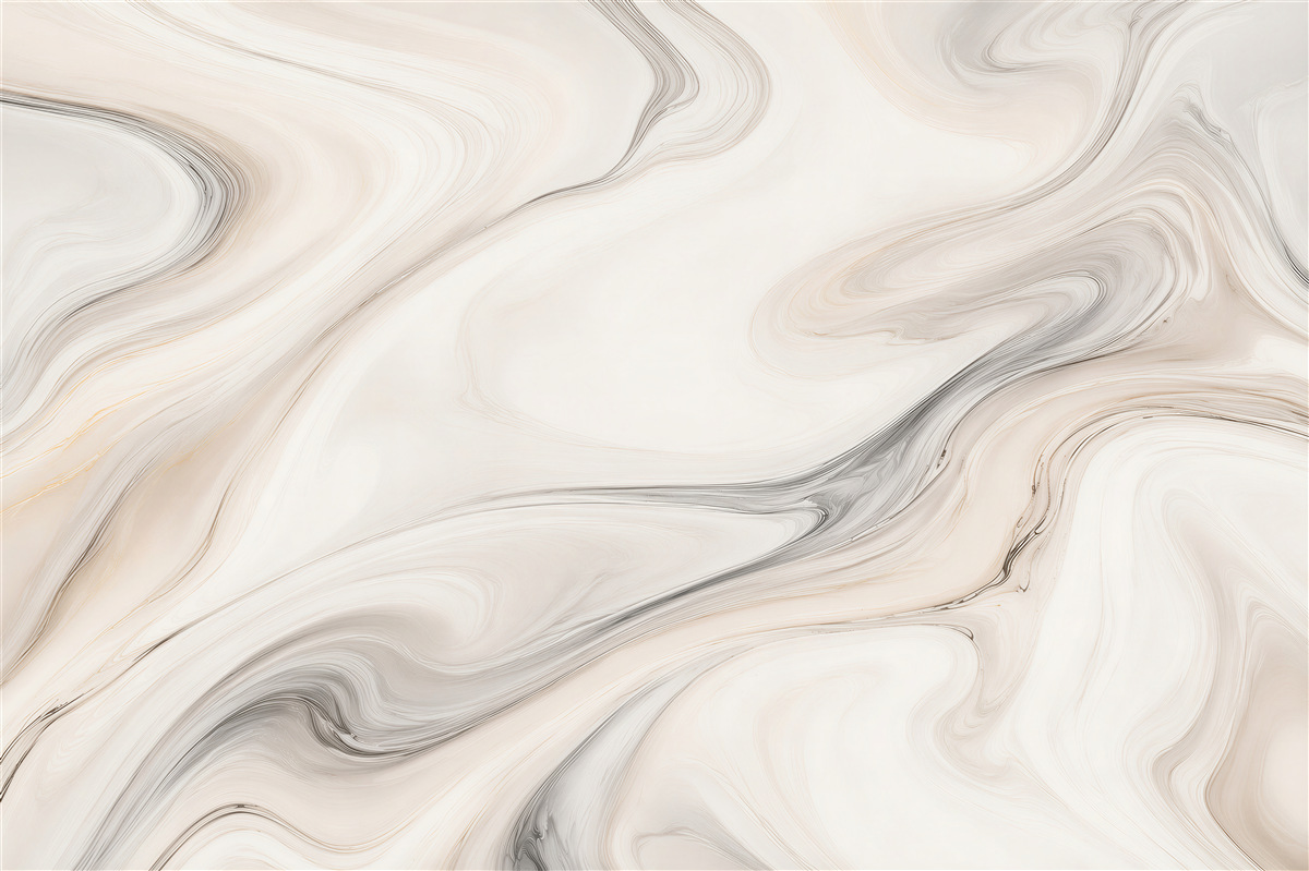 Fotobehang marmer crème met grijze aderen moderne abstractie
