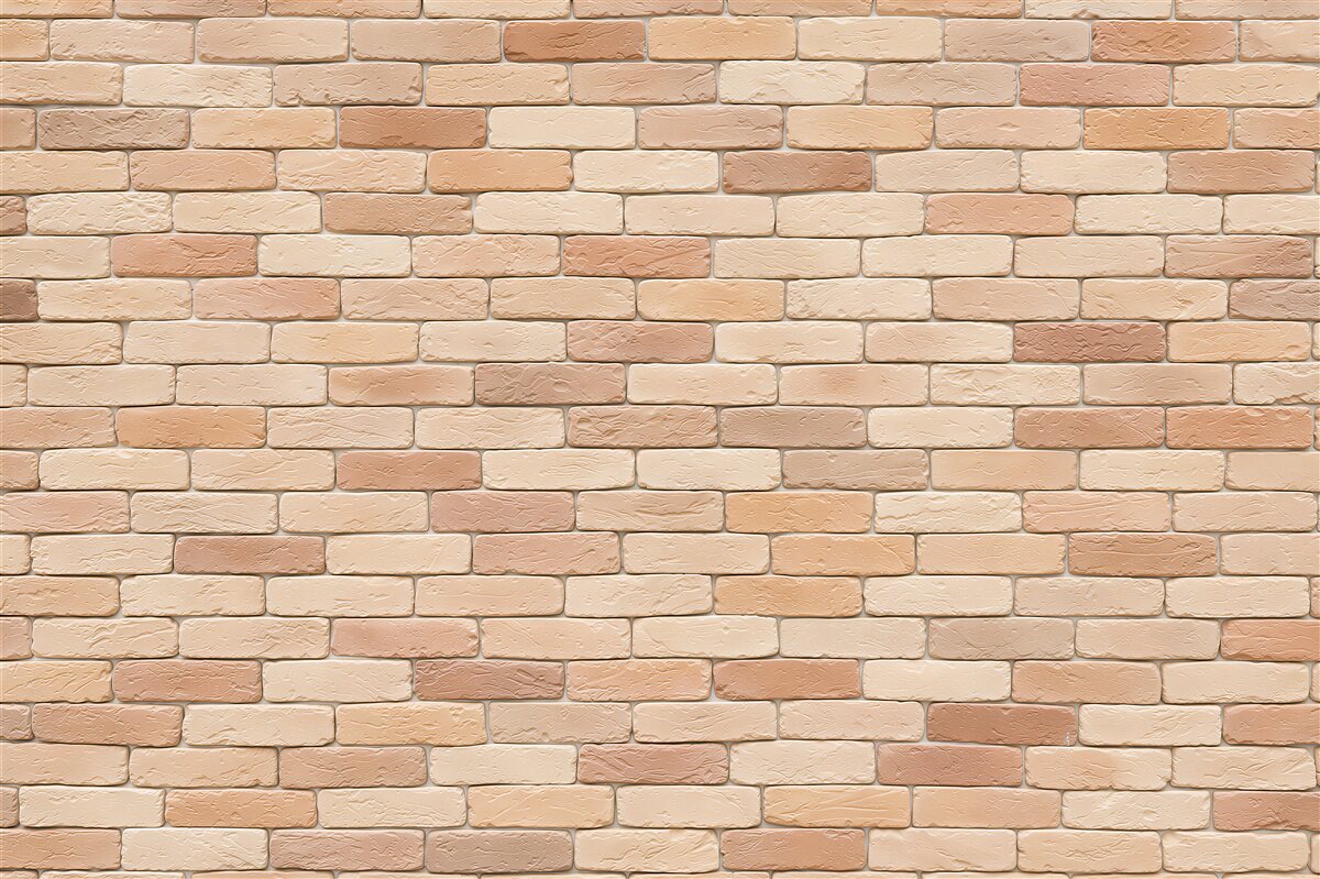 Fotobehang handgegoten baksteen textuur