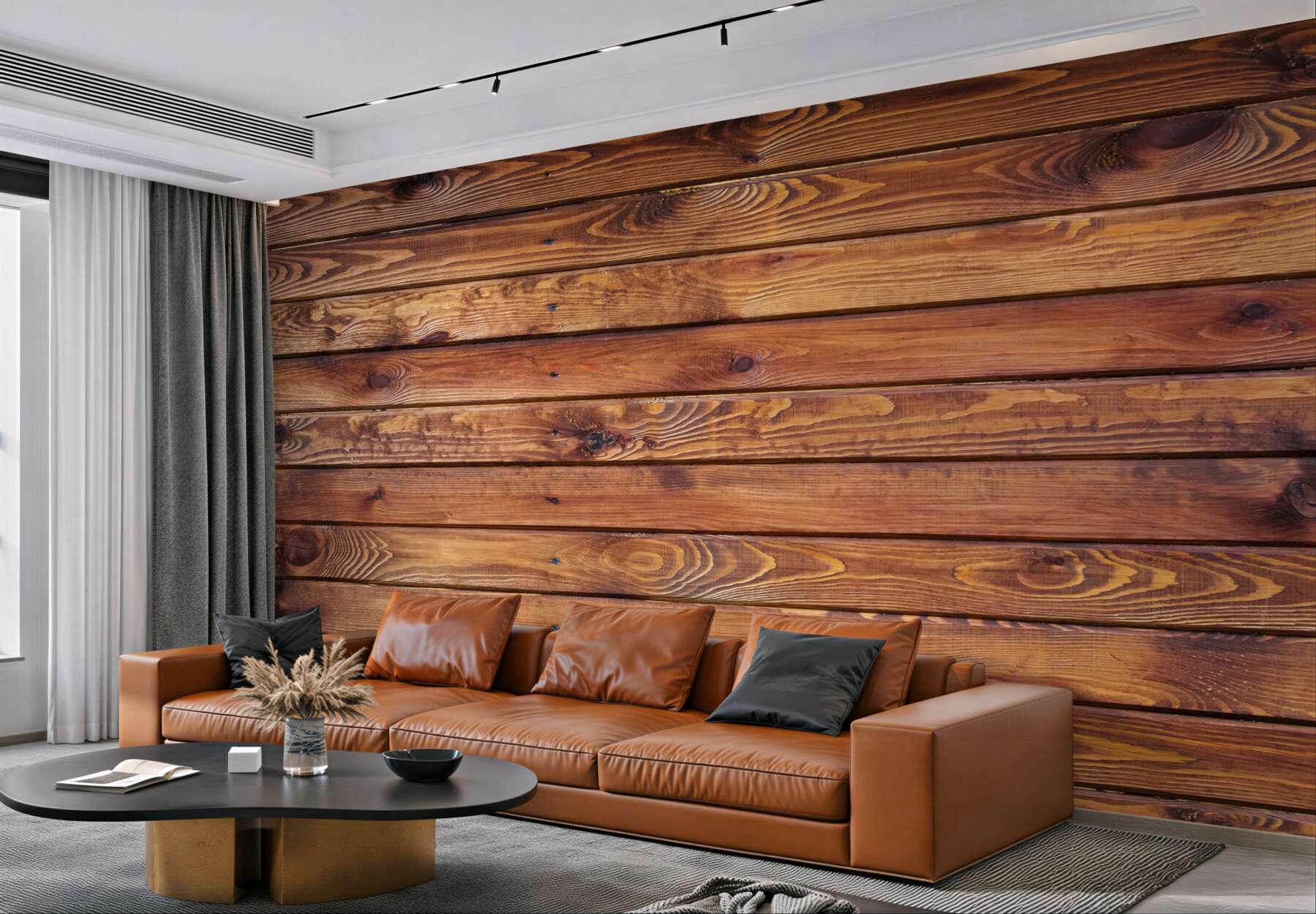 Fotobehang natuurlijke houten achtergrond