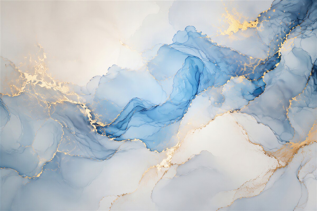 Fotobehang luxe blauwe achtergrond