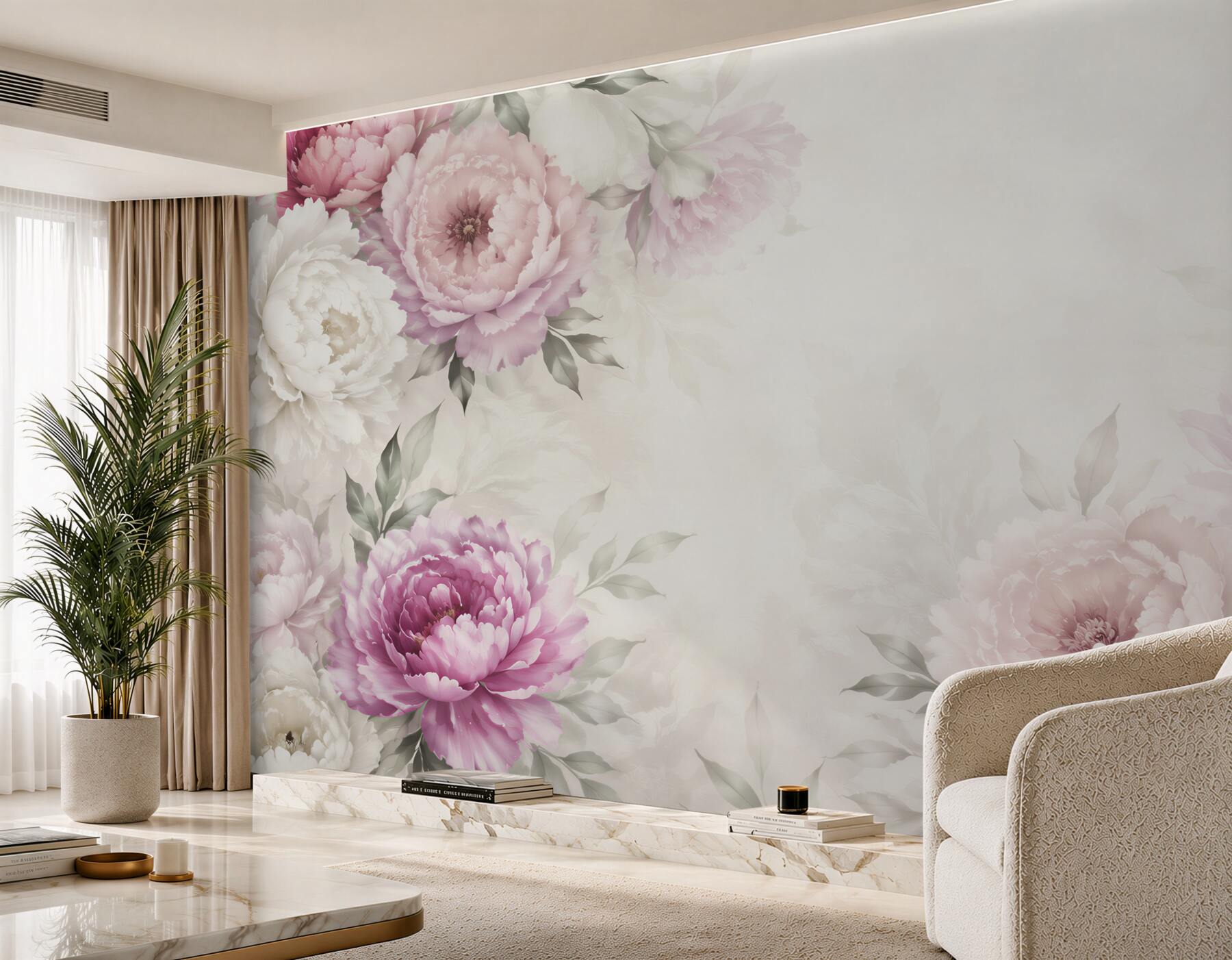 Fotobehang prachtige bloemknoppen