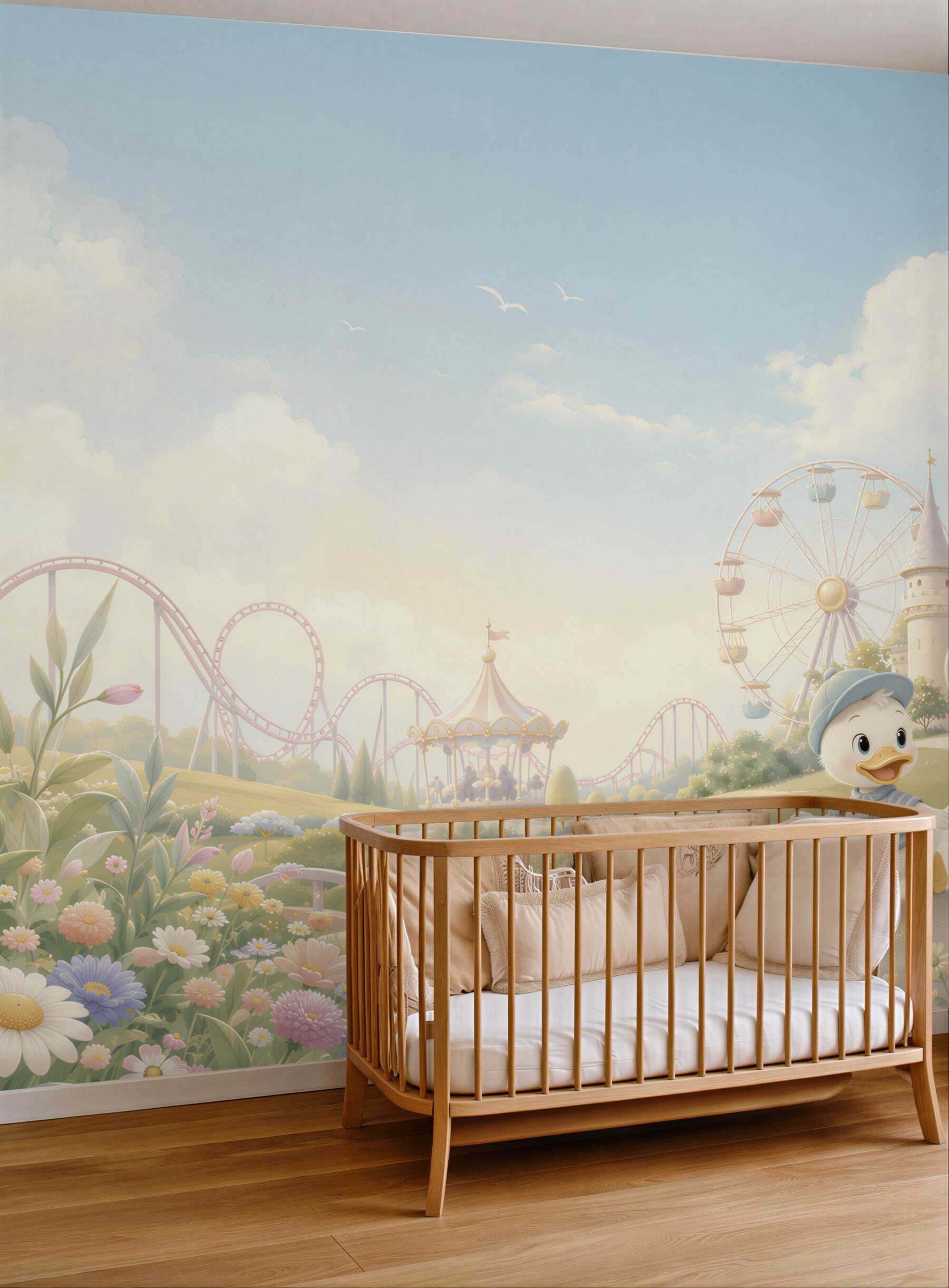 Fotobehang hoofdpersonages van Disney