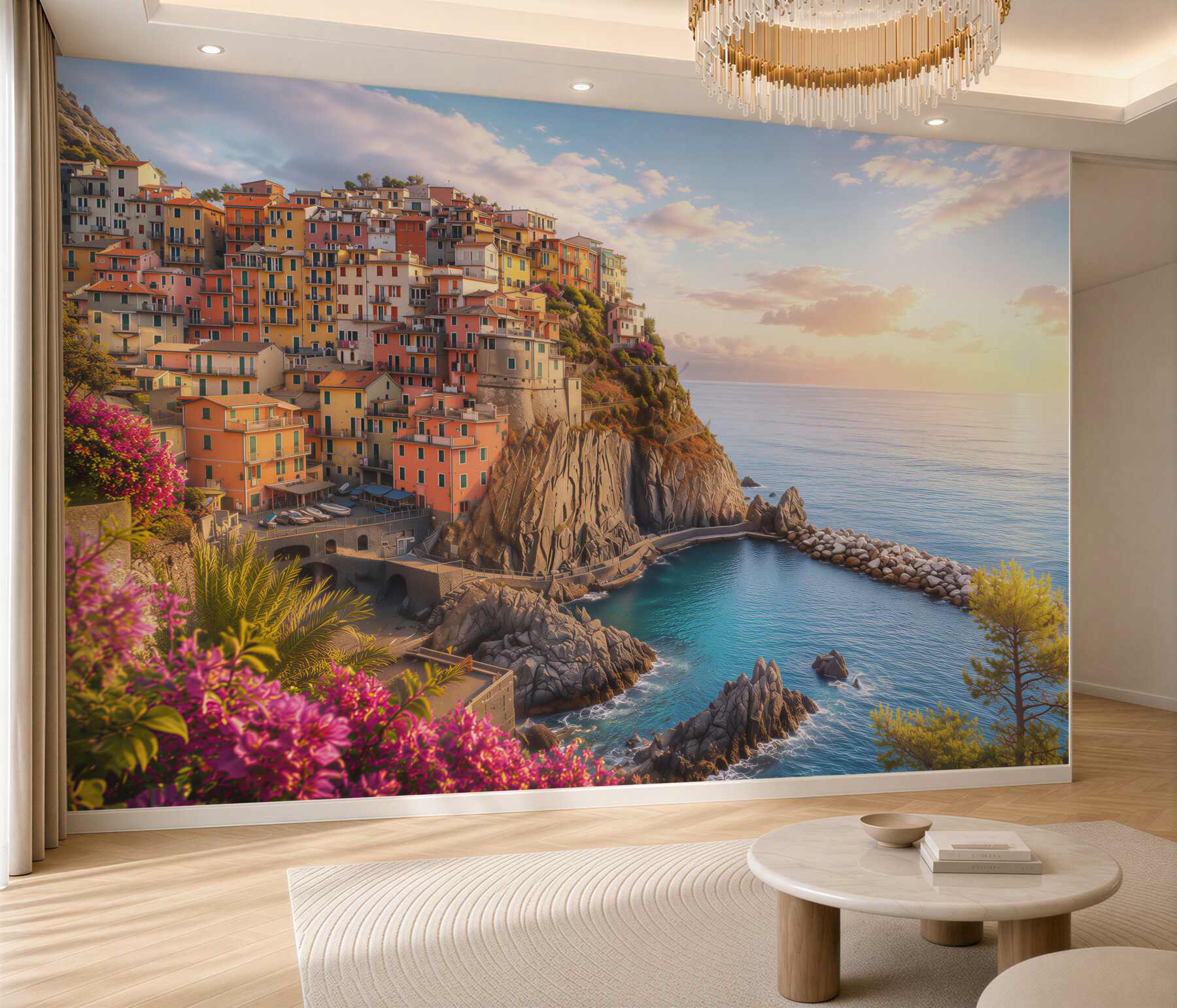 Fotobehang fantastische Cinque Terre