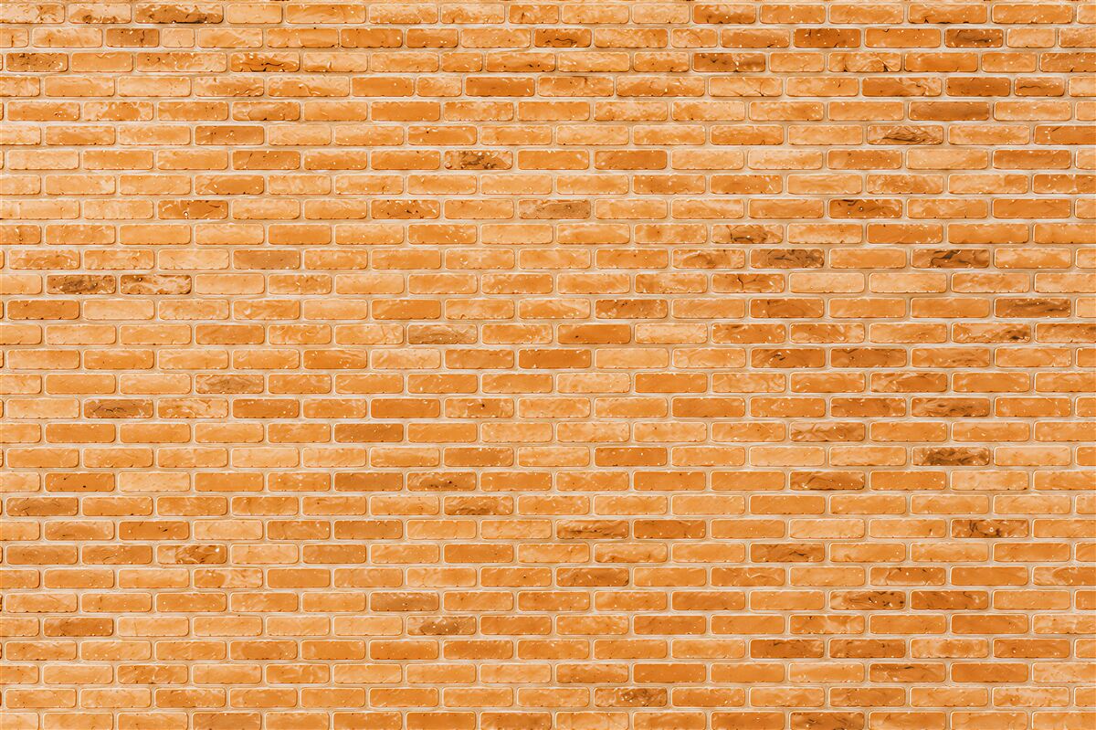 Fotobehang bruine bakstenen muur