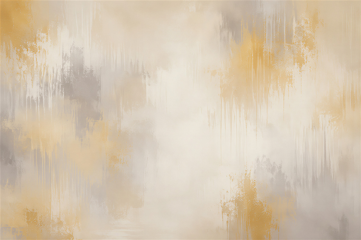 Fotobehang herfst nabij een rustige kustabstractie