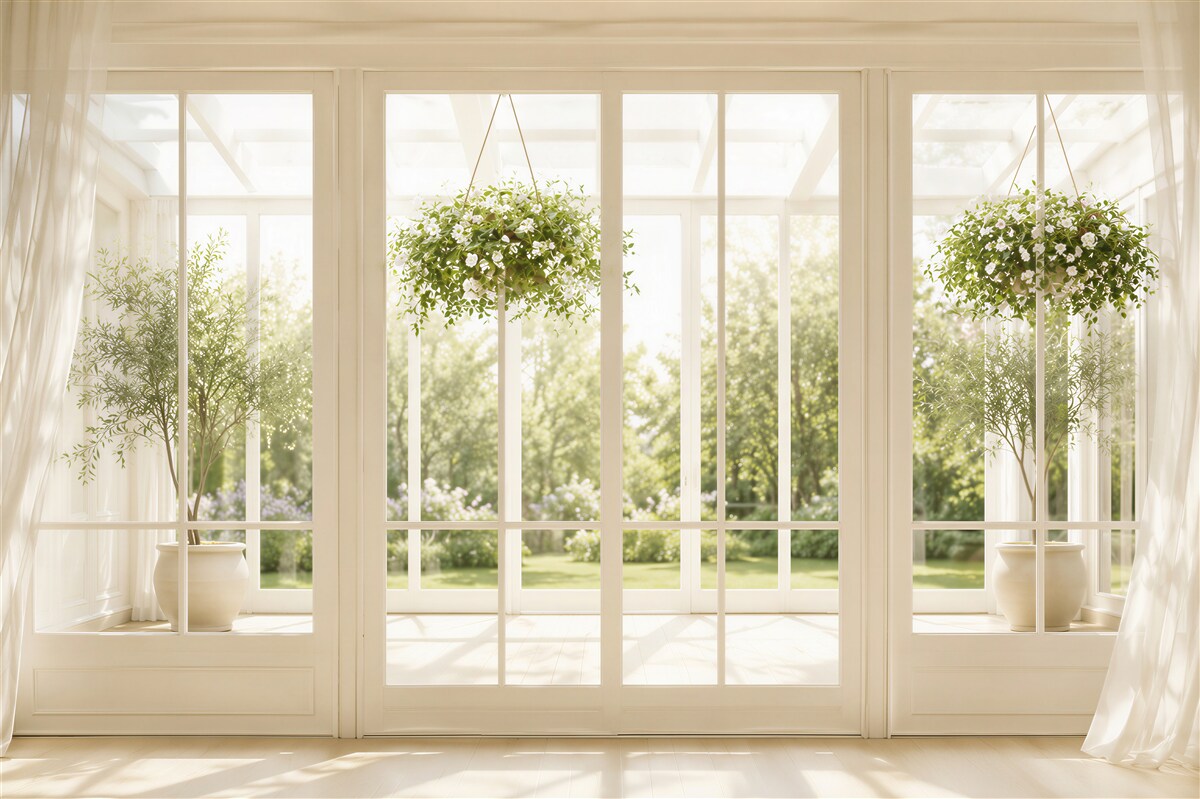 Fotobehang HELLE VERANDA