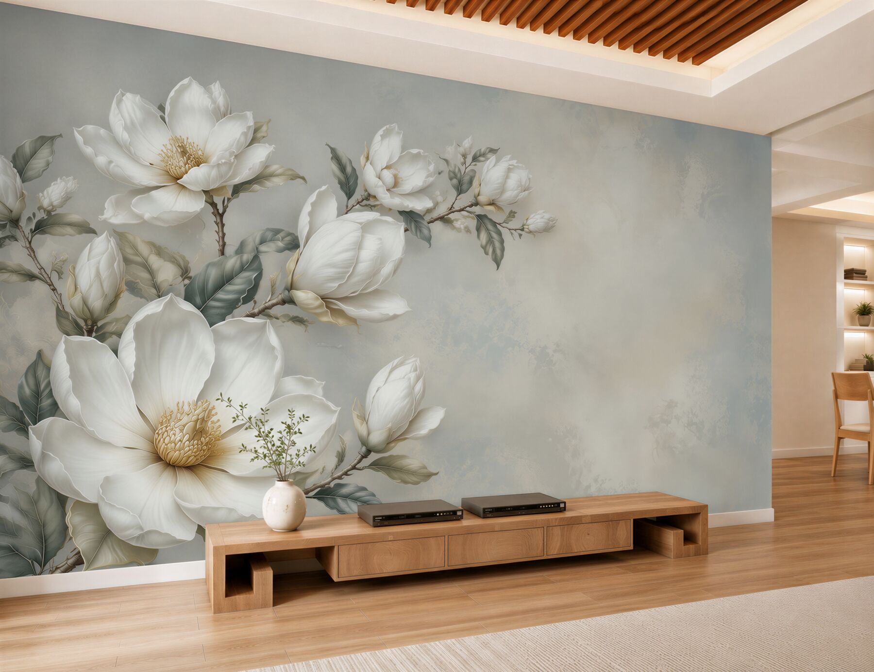 Fotobehang Magnolia