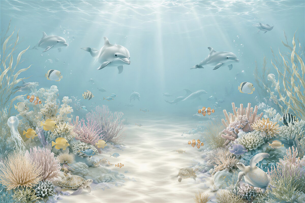 Fotobehang Aquarium, onderwater en zoetwateraquarium