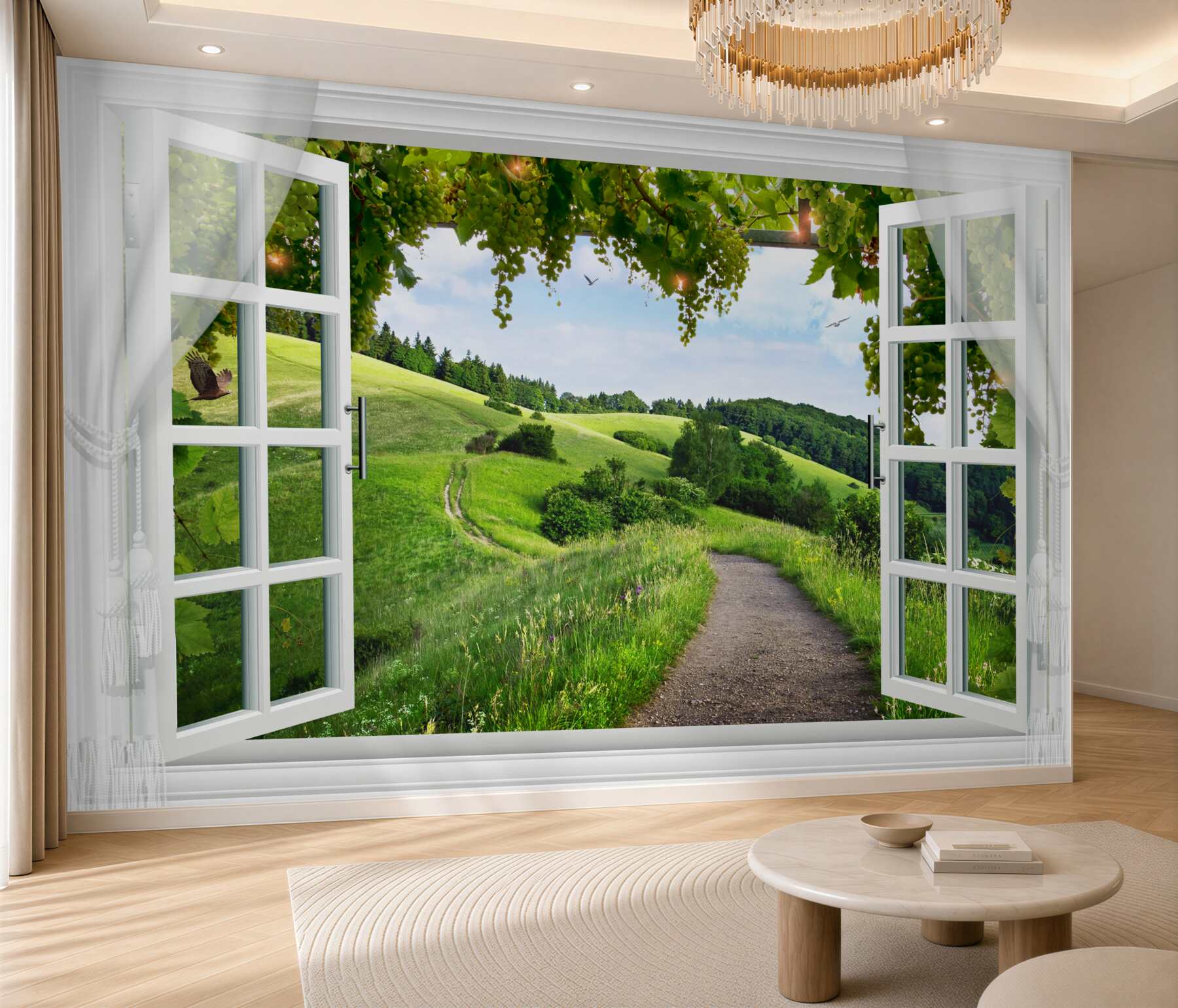 Fotobehang Natuur, eigendom en Groen