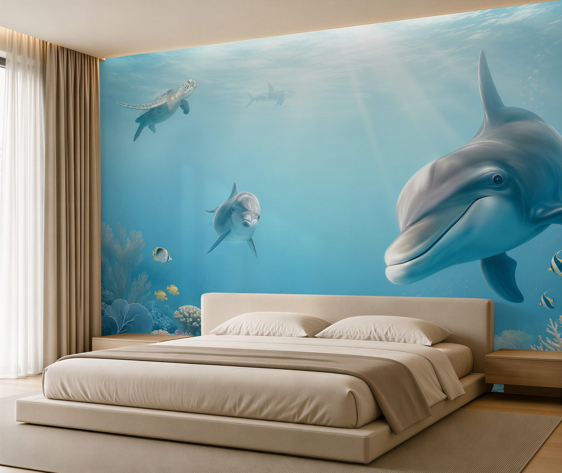 Fotobehang Kleurrijke onderwaterwereld