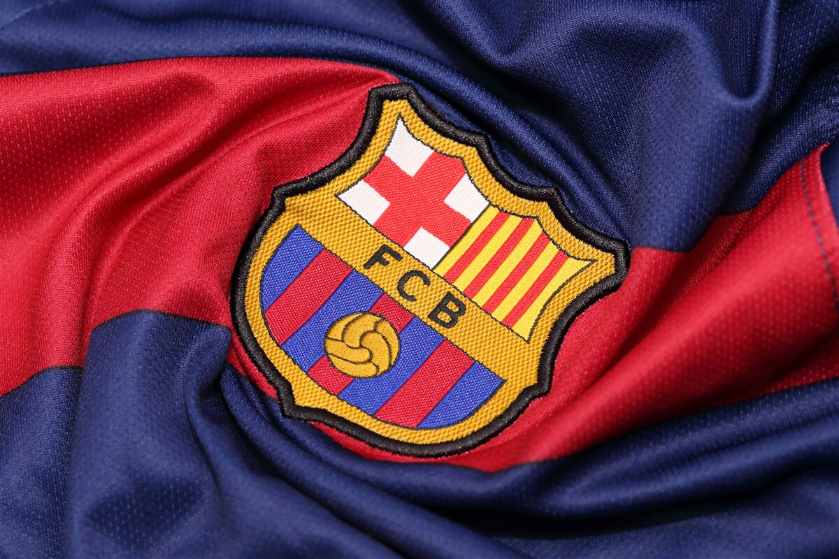 Fotobehang symbolen van de voetbalclub Barcelona