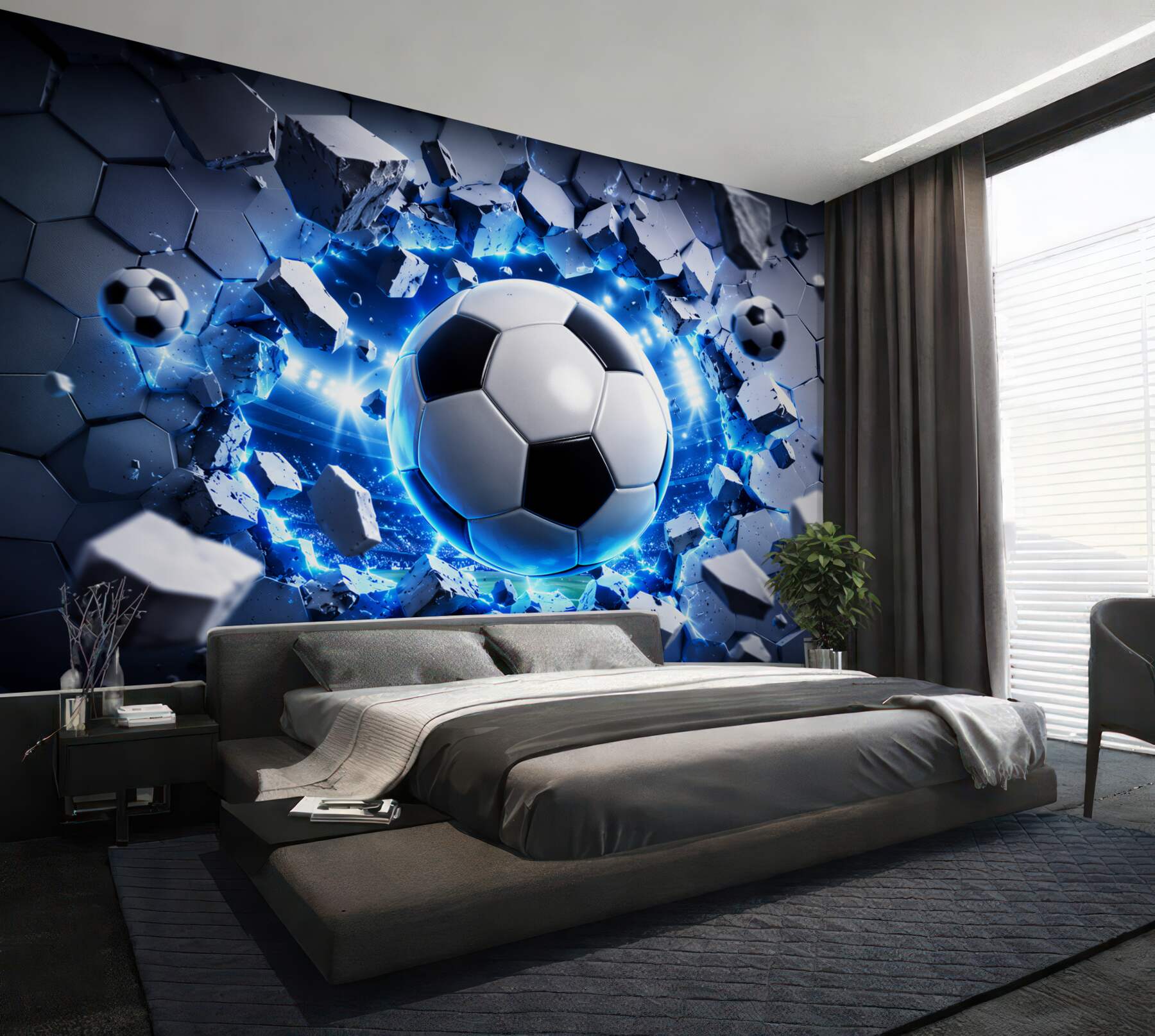 Fotobehang Voetbal