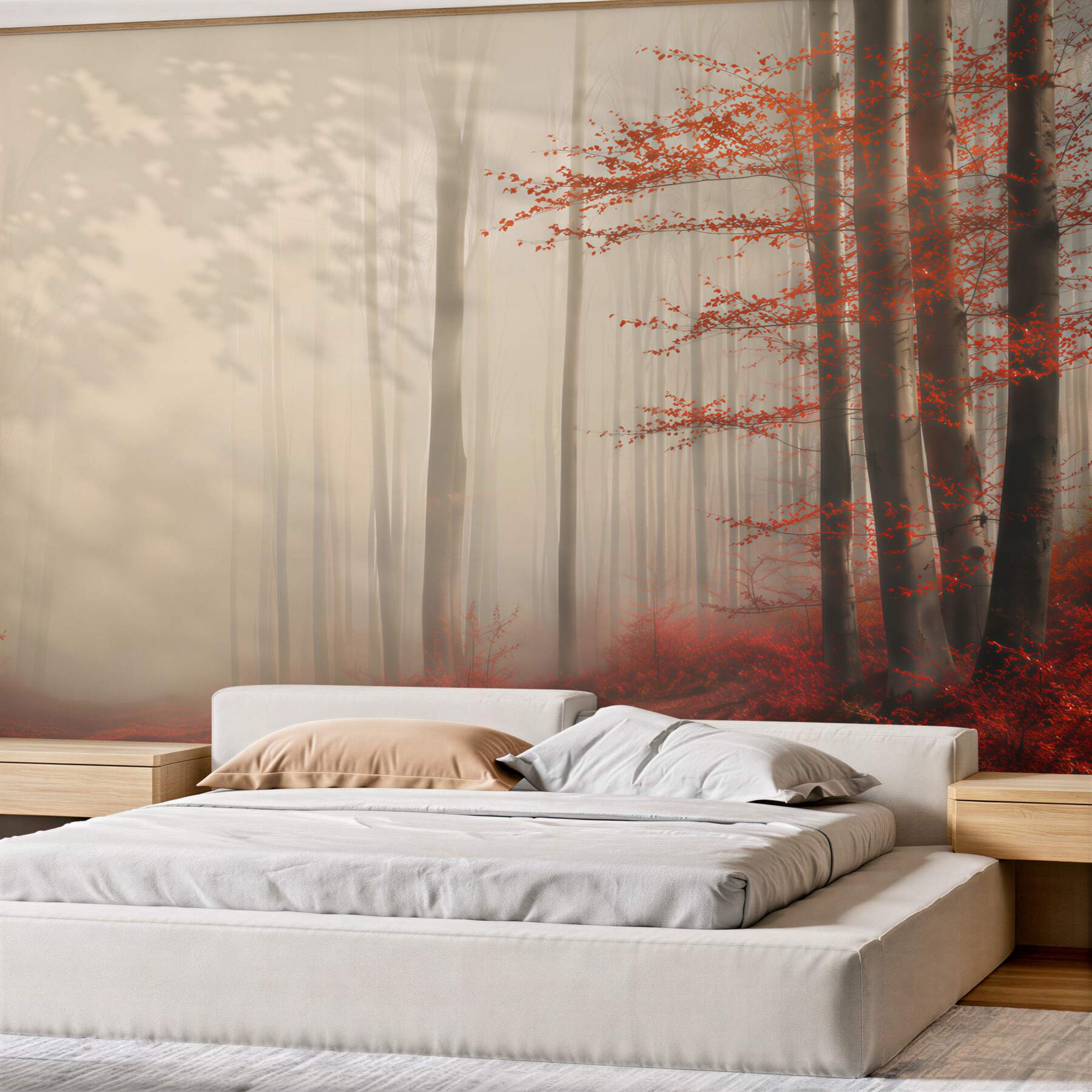 Fotobehang Naturlijk herfstlandschap