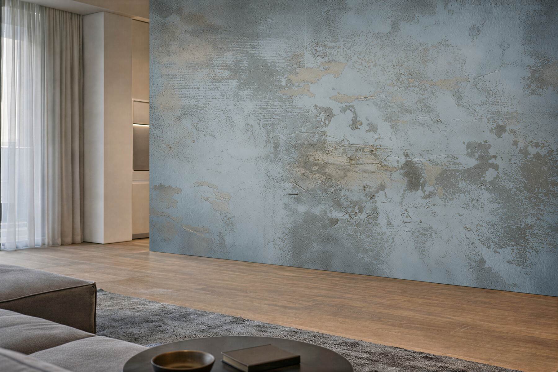 Fotobehang oude vernis textuur