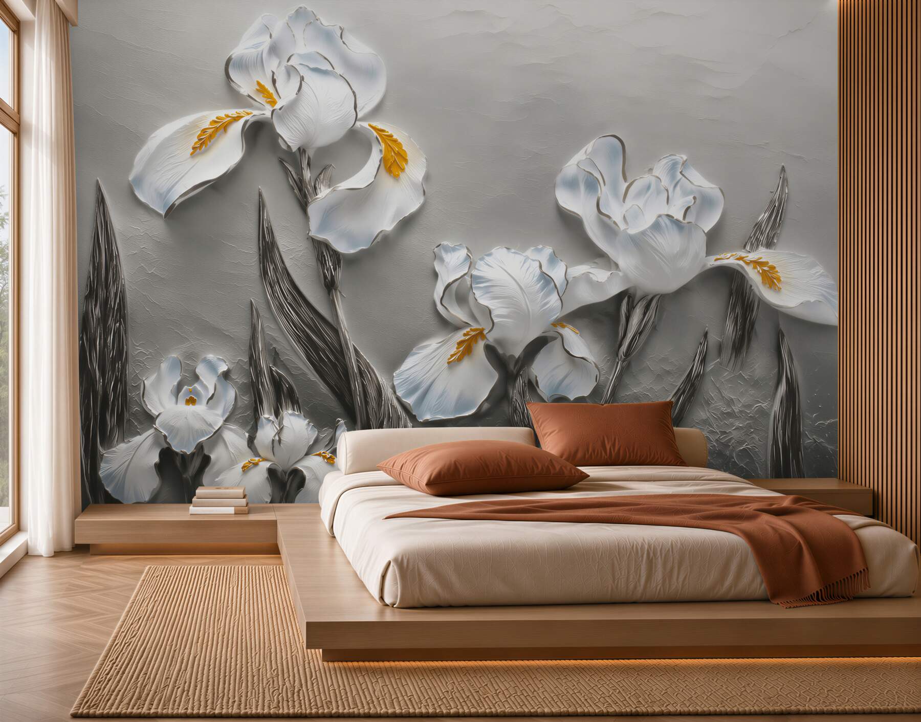 Fotobehang Witte kuiken