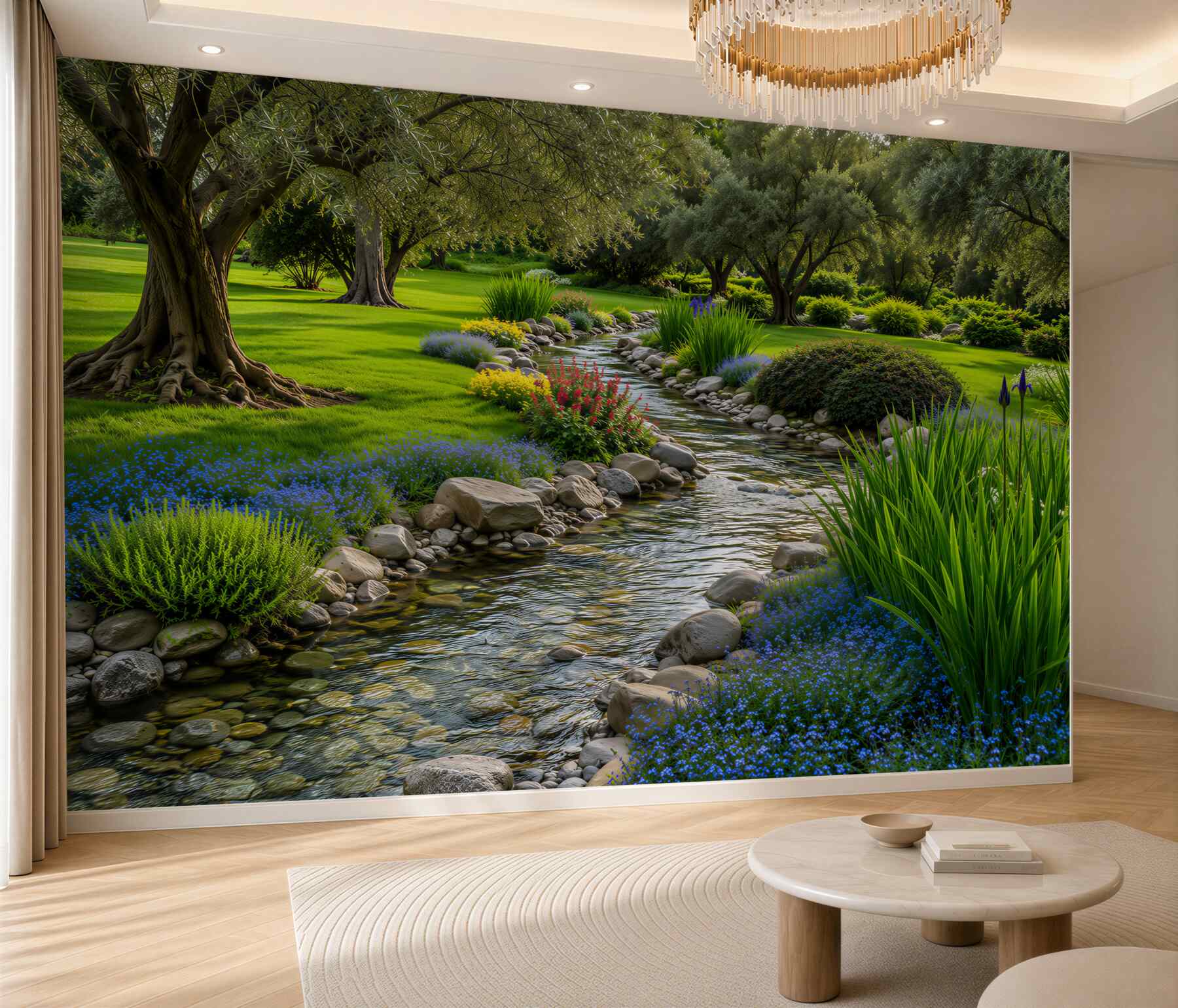 Fotobehang Oase in de Japanse tuin