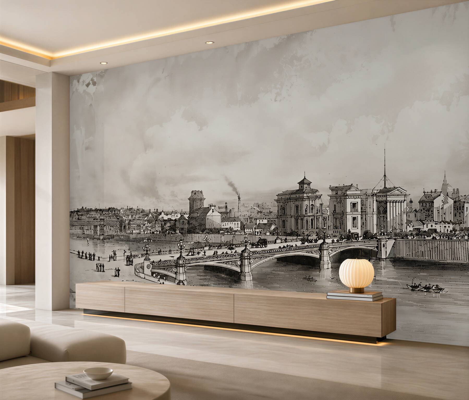 Fotobehang Architectuur van de oude stad