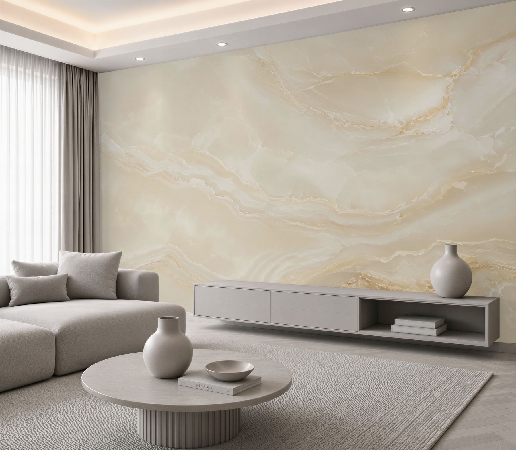 Fotobehang elegante onyx